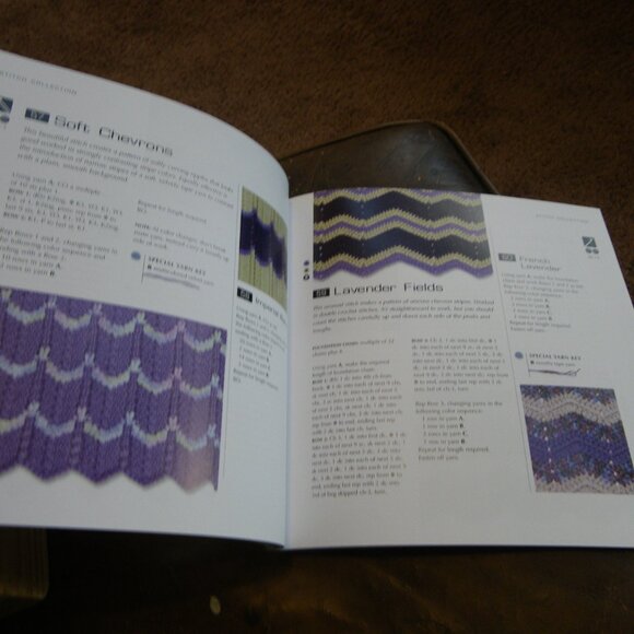 Ripple Stitch Patterns to Knit & Crochet Afghans Blankets & Throws - Picture 4 of 4